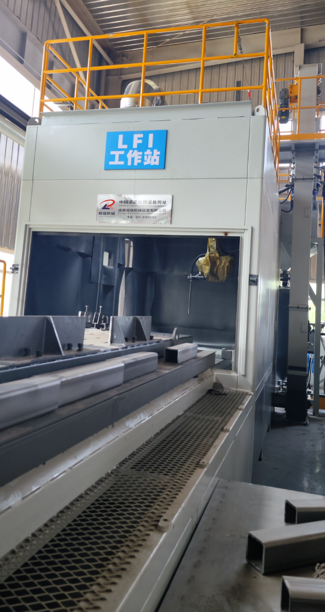 乐东喷砂机在航空航天部件的精密处理